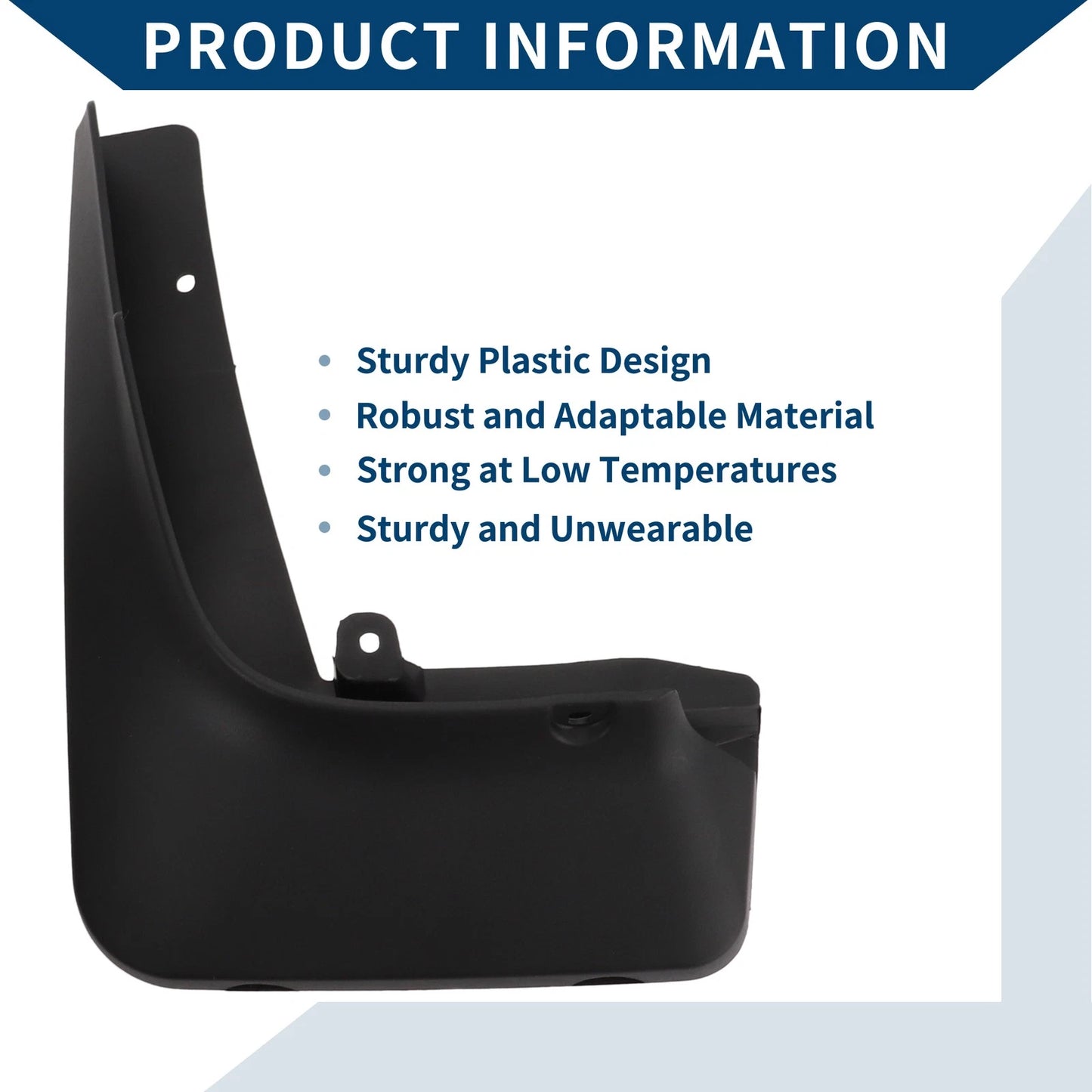 Mud Flaps Splash Guards 1 Set for BMW X5 M Sport (2014-2018)