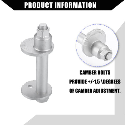 4 x Lower Control Cam Plate Toe Adjust Bolts for Toyota 4Runner (1995-2004)