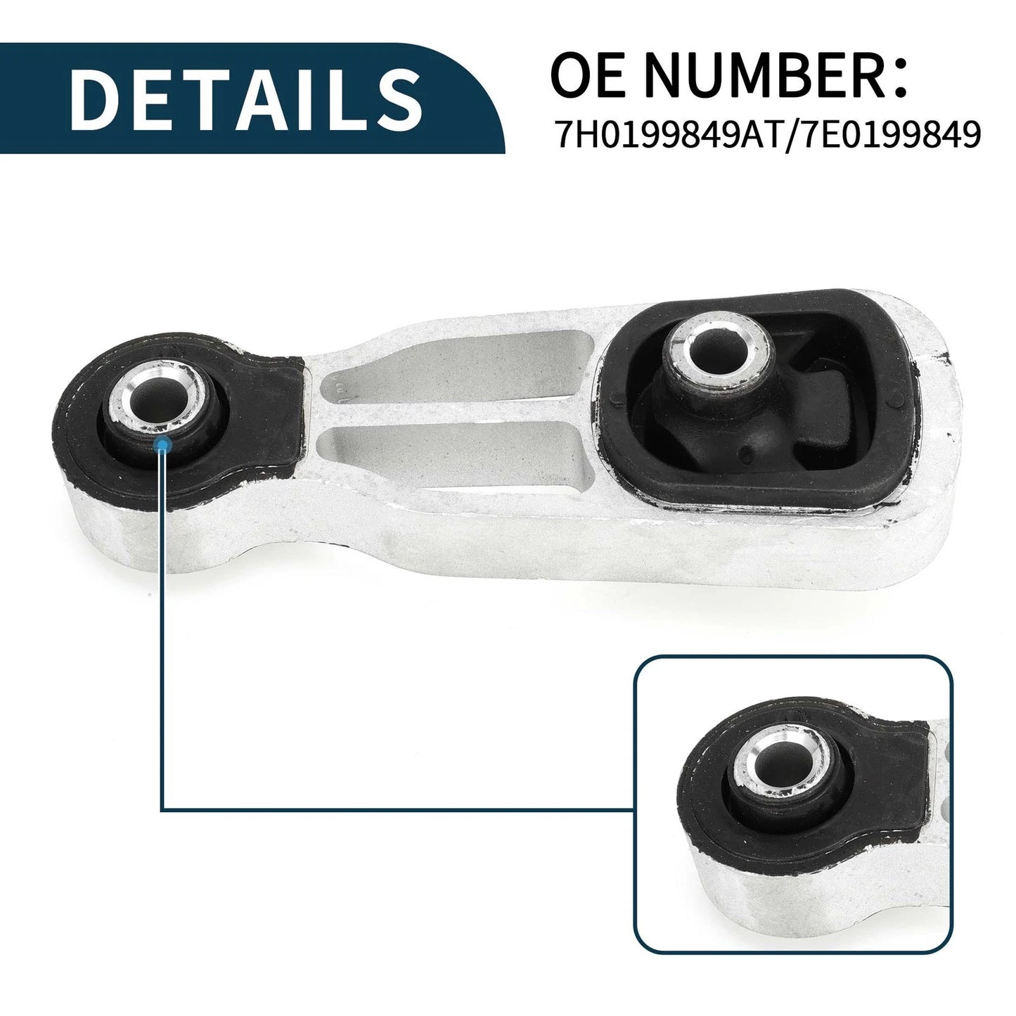 Engine Mount for PEUGEOT 207 208 1007 2008 (2006-2015)