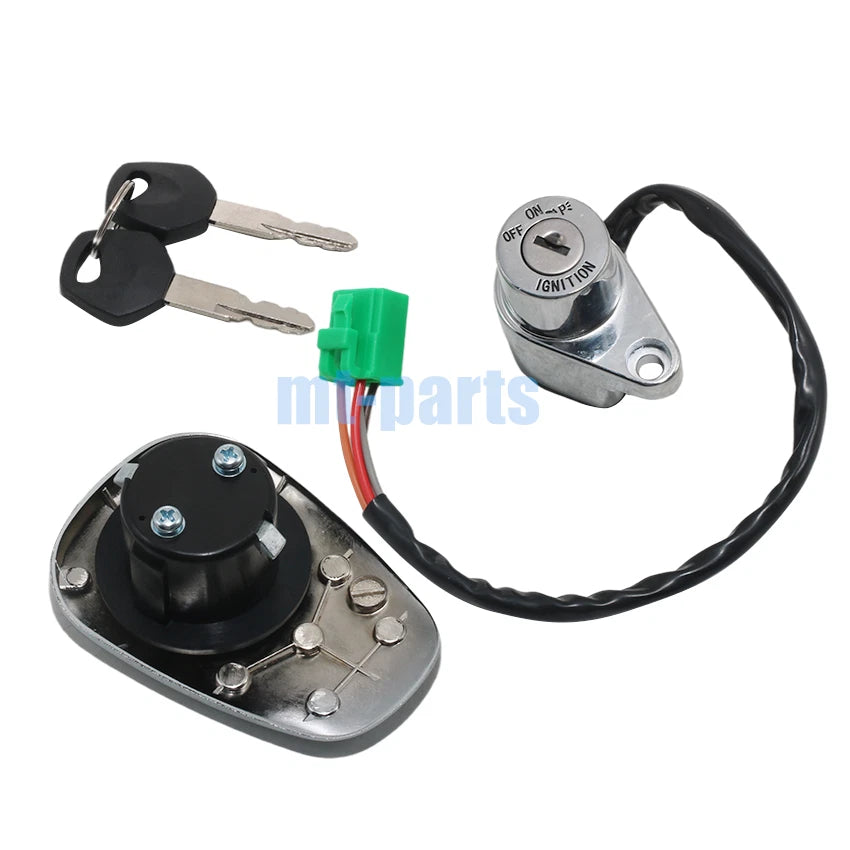 Ignition Key Switch & Fuel Gas Cap Set for Suzuki VS700 Intruder 1986-1987