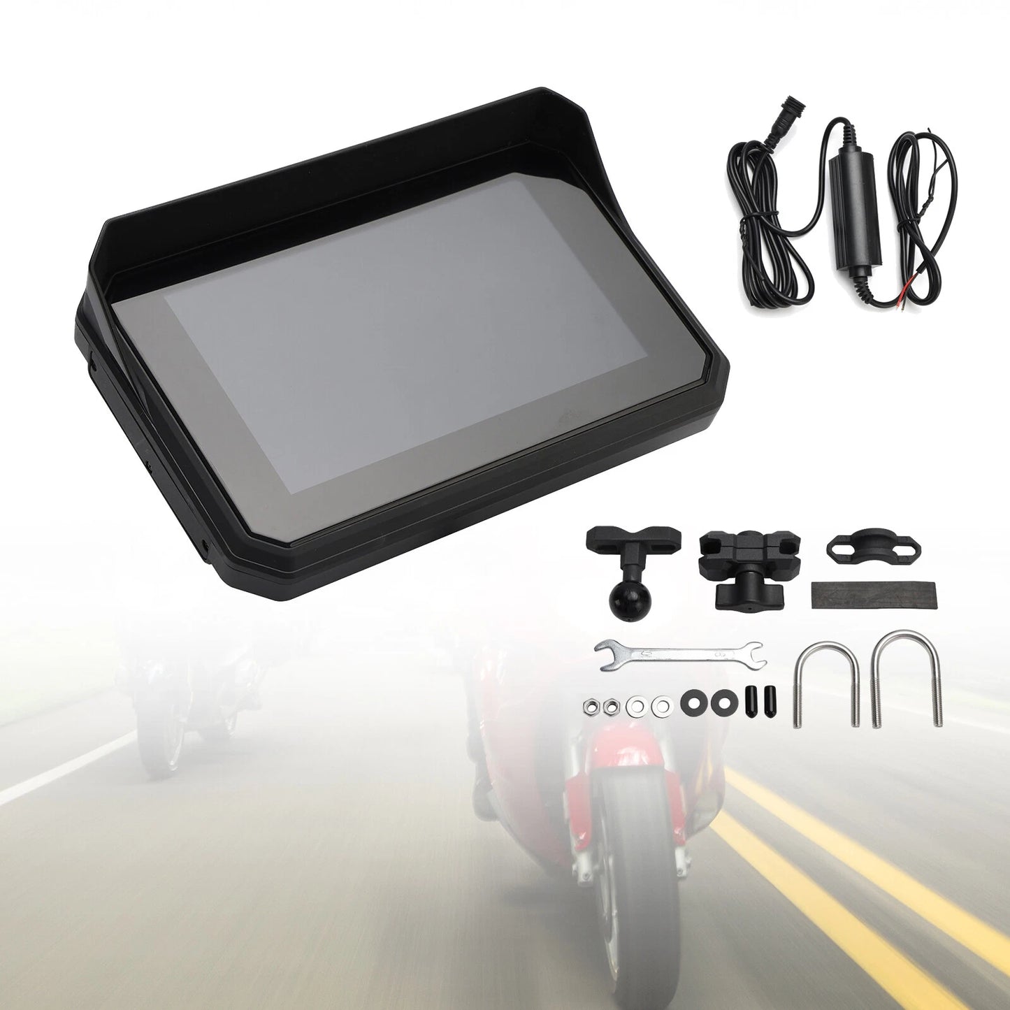 5 Inch Universal DVR GPS Navigation for Scooters Motorcycles