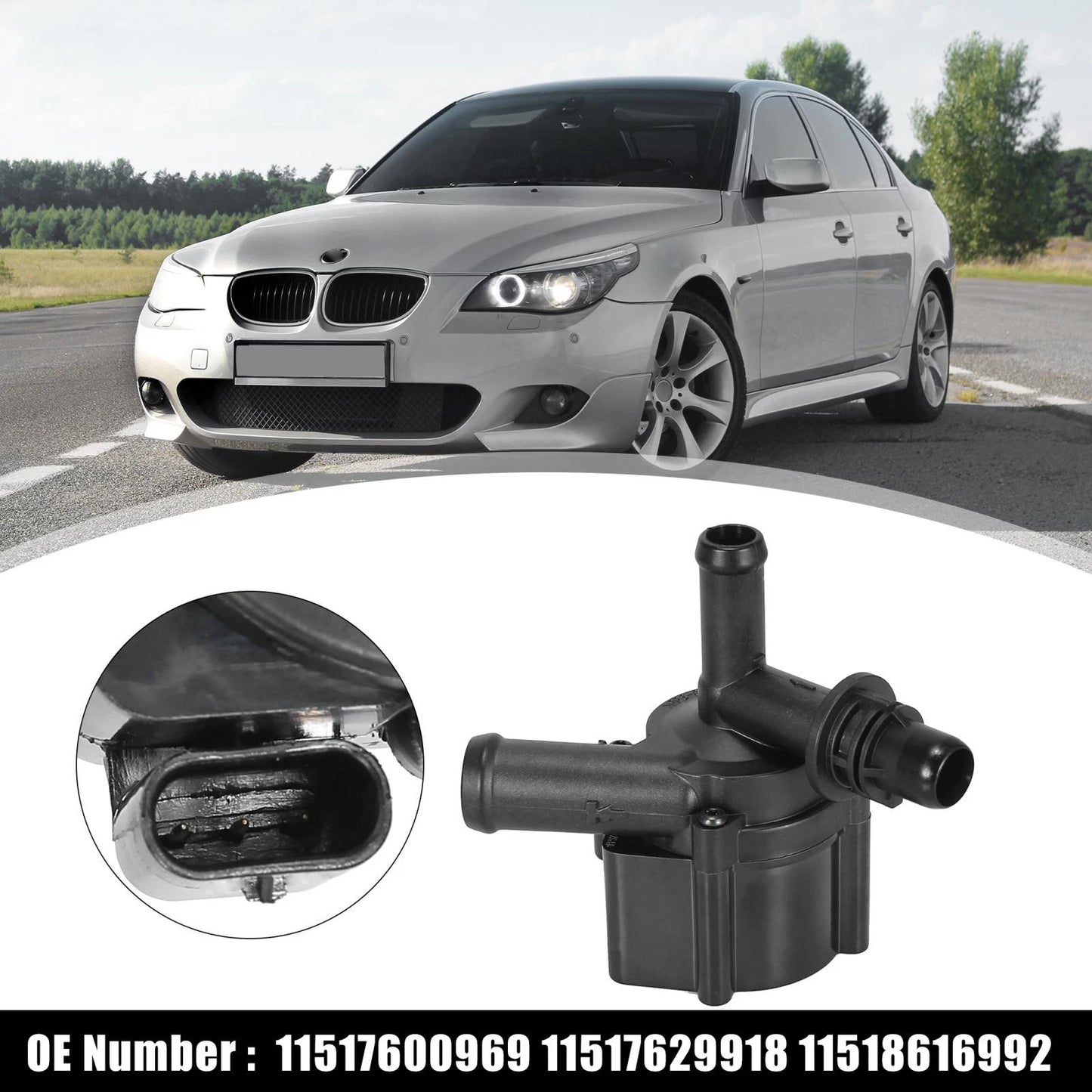 Engine Auxiliary Water Pump for BMW 1 Series 3 Series