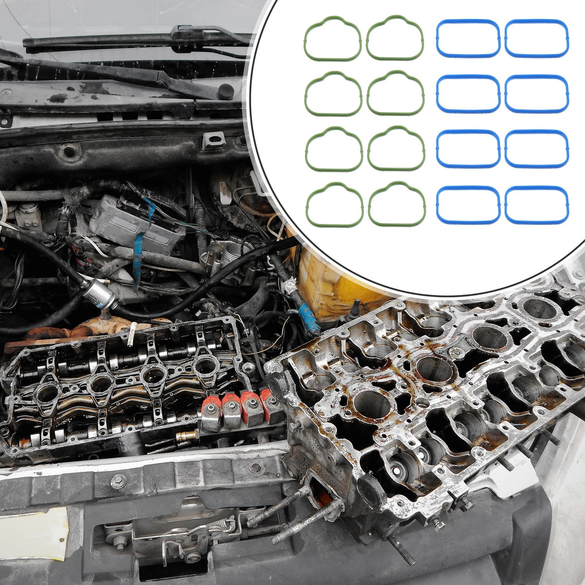 Intake Manifold Gaskets for Jeep Grand Cherokee 3.6L (2011-2021)
