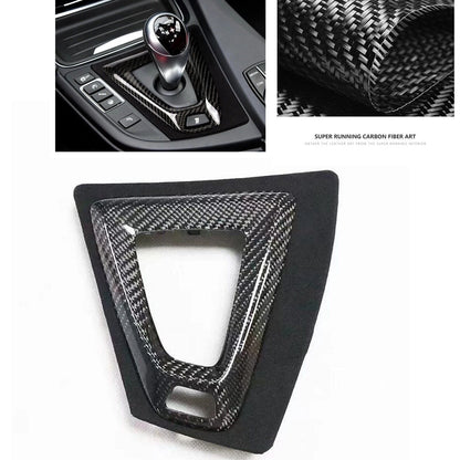 Carbon Fiber Center Gear Shift Trim Cover for BMW F80 M3 F82 M4 (2012-2019)