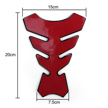 3D Rubber Side Tank Pad Protector for Yamaha YZF R1/R6/R6S/FZ1/FJR (2000-2023)