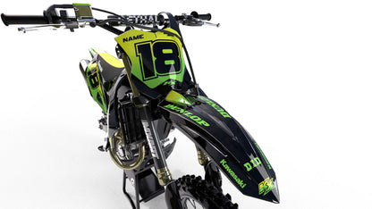 Kawasaki KLX 140 Heavy Style Decals Stickers Graphics (2019-2023)