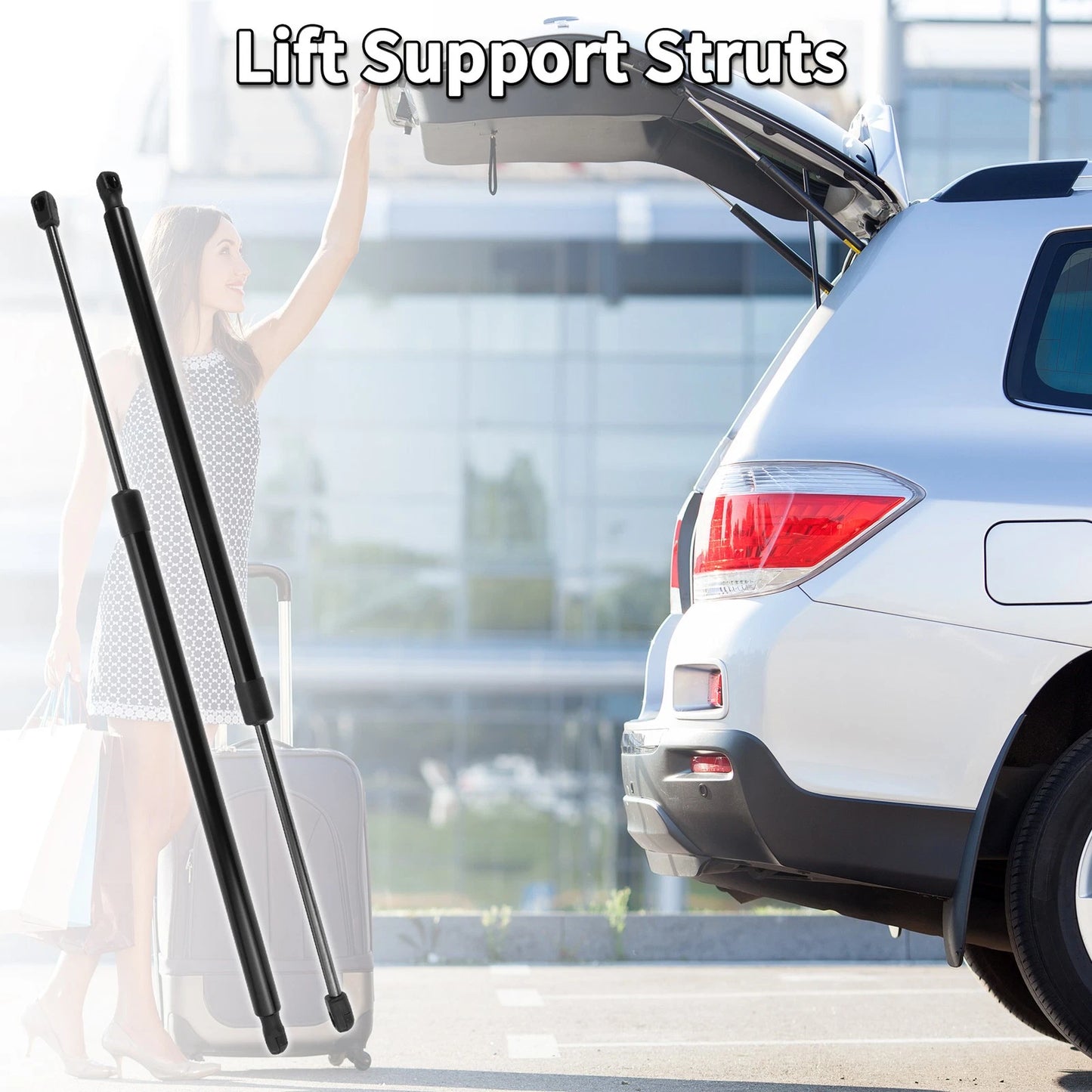 Rear Hatch Lift Supports Struts for Acura RDX (2007-2012)