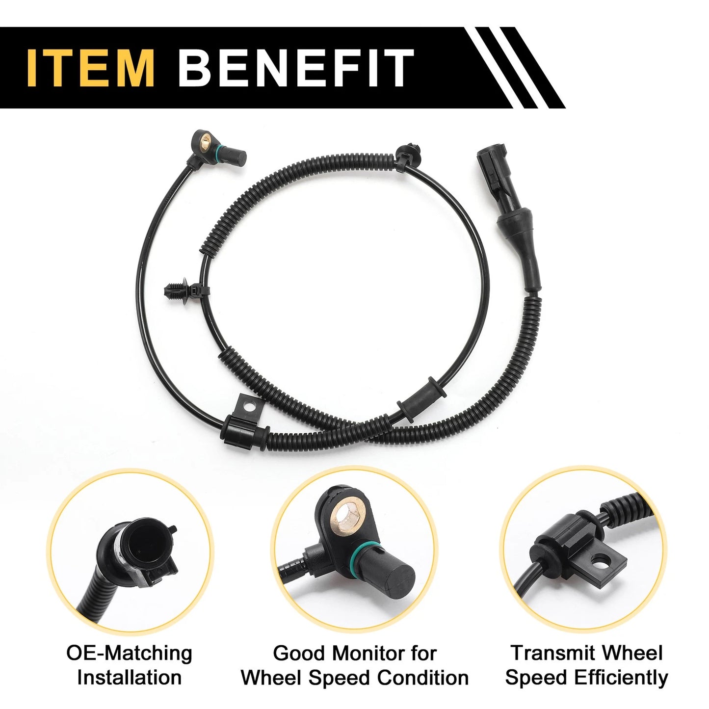 ABS Wheel Speed Sensor for Lincoln Navigator (2010)