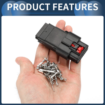 16 Pin Waterproof Headlight Connector Plug for Ford Mondeo (2000-2007)