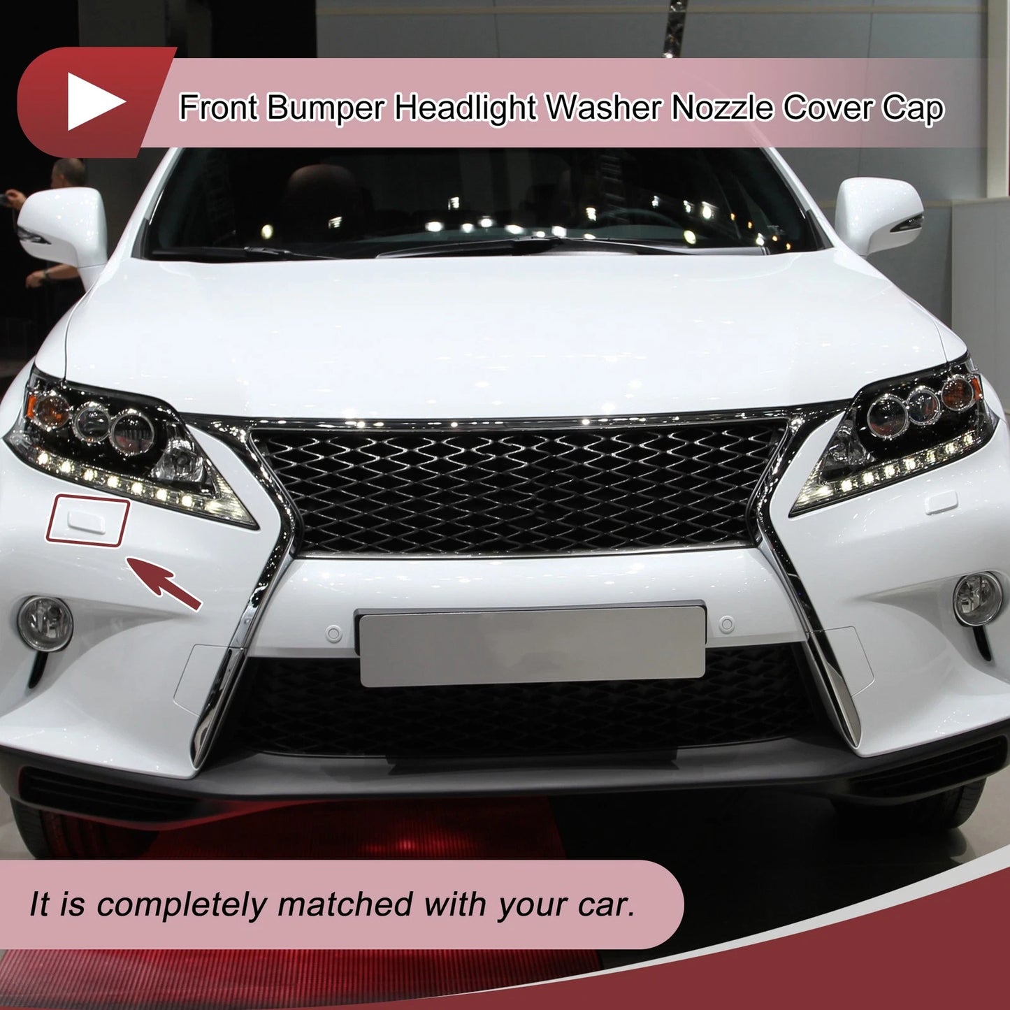 Front Right Washer Nozzle Cover for Lexus RX350 (2016-2019) - Unpainted