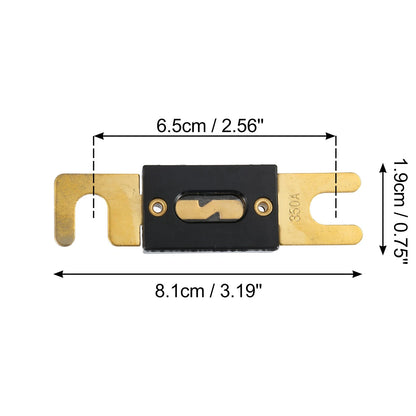 350A ANL Fuse Electrical Protection for Car, Truck, Motorcycle, Boat Audio