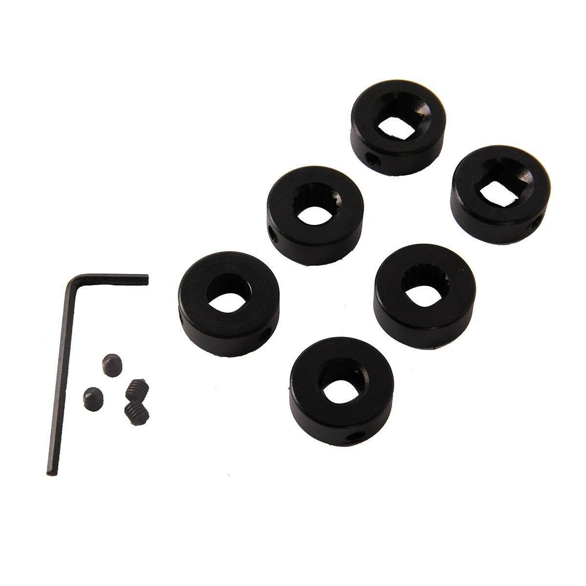 Aluminum Car Window Door Winder Cranks Black for Universal (AU Ship)