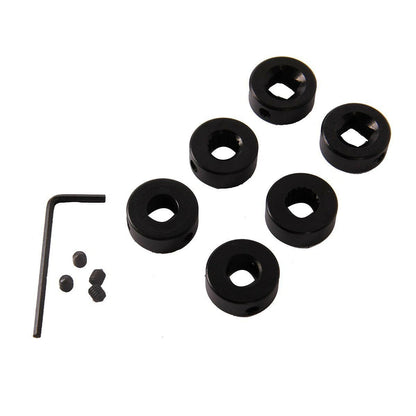 Aluminum Car Window Door Winder Cranks Black for Universal (AU Ship)
