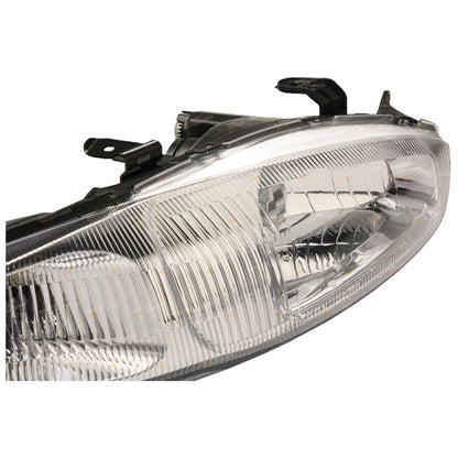 RH Chrome Headlight for Mitsubishi CE Lancer Mirage Coupe Hatch (1998-2004)