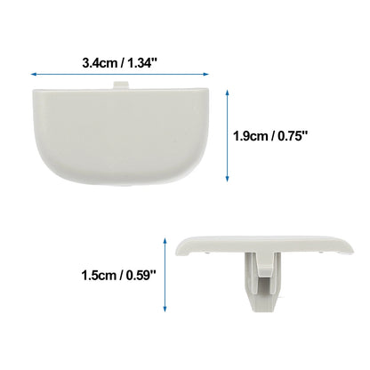 2 x Sun Visor Cap Clips for Ford Edge (2015-2023)