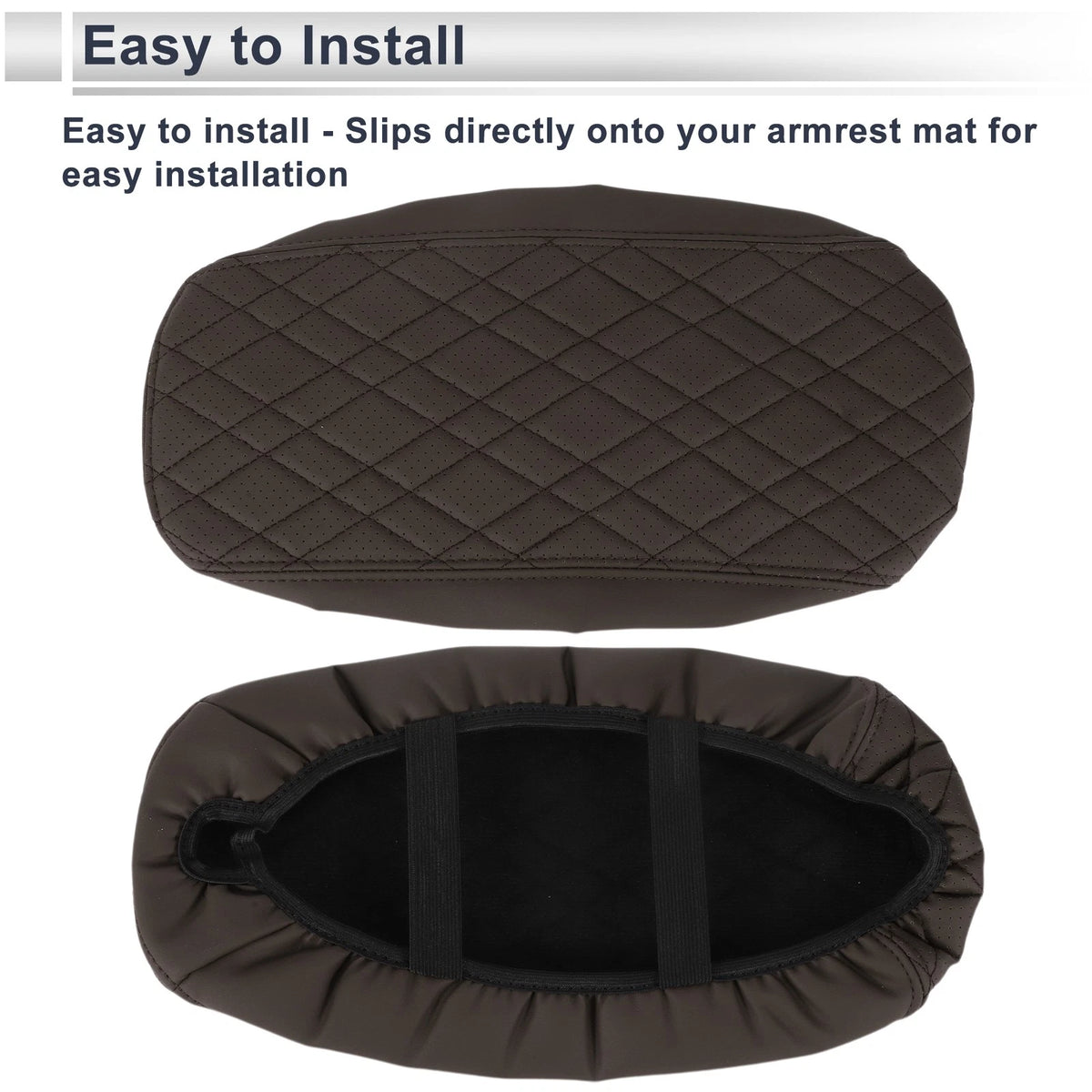Car Center Console Cover for BMW X3 Deep Brown (2014-2018) 1 x Pc