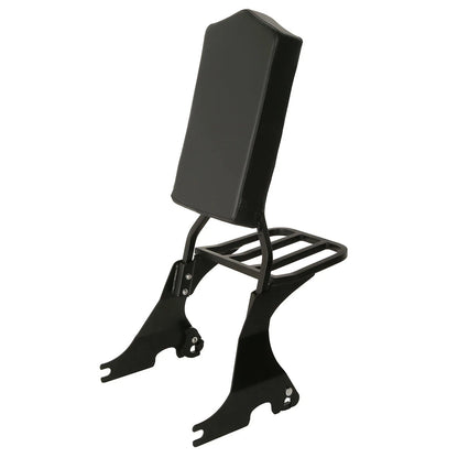 Sissy Bar Backrest Luggage Rack Docking Kit for Harley Sportster (2004-2022)
