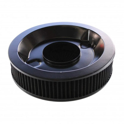 Chrome Air Cleaner 4" Wide x 2" Tall for Stromberg Carby (2 x 5/8" & 2-5/16")