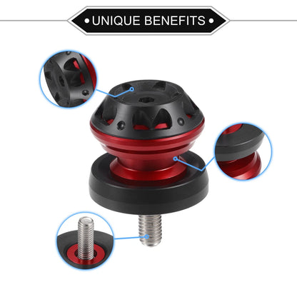 1 Pair Swingarm Spool 8mm CNC Swing Arm Sliders Stand for Motorbike