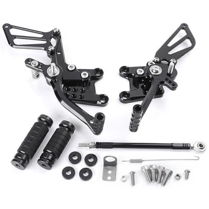 CNC Rearsets Foot Pegs for Suzuki GSXR1000 GSXR600 GSXR750 (2000-2005)