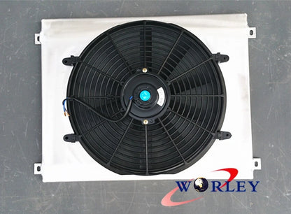 Aluminum Radiator Shroud & Fan for Jeep Grand Cherokee WJ WG 1999-2005