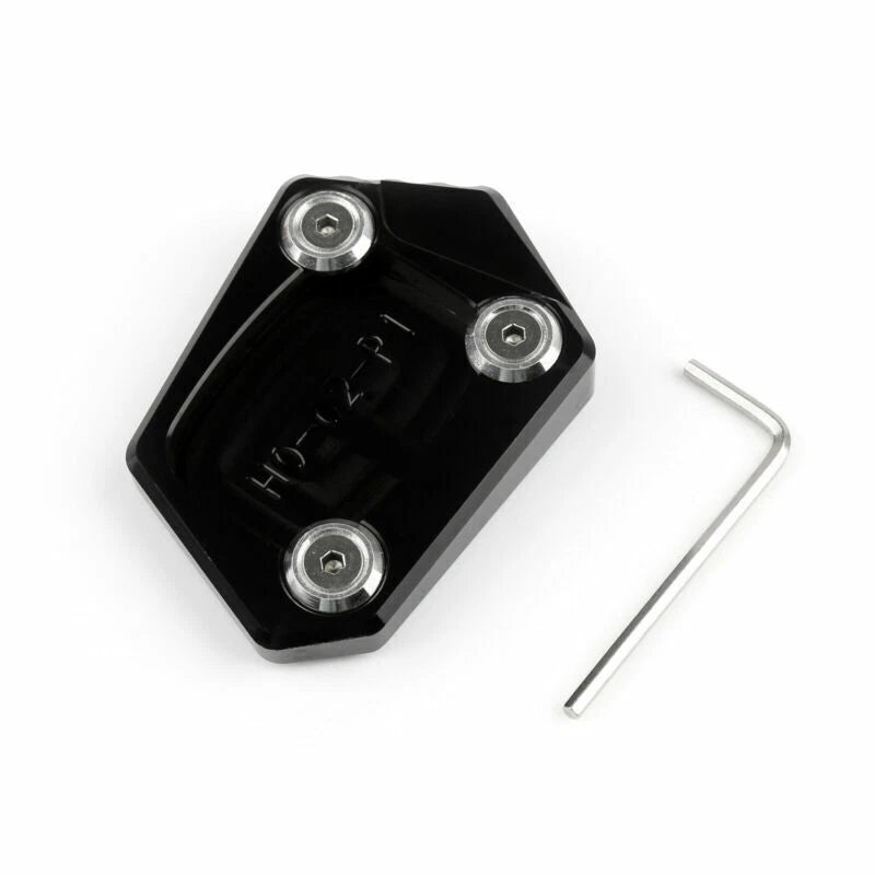 Side Stand Extension Pad for Honda CBR250R (2011-2015) Black