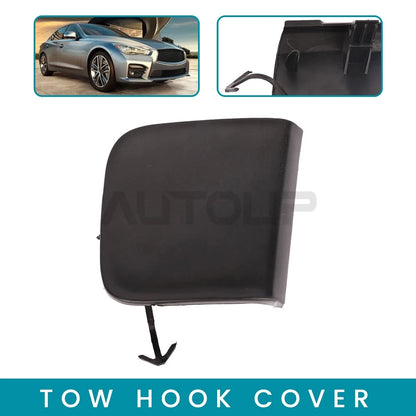 Tow Hook Eye Cover Cap for Infiniti Q50 (2018–2021)