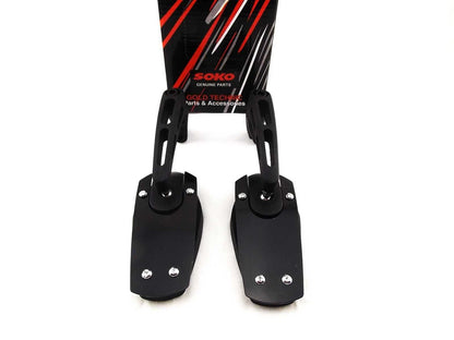 Black Rear View Mirrors for Suzuki SX200R (1985-1991)