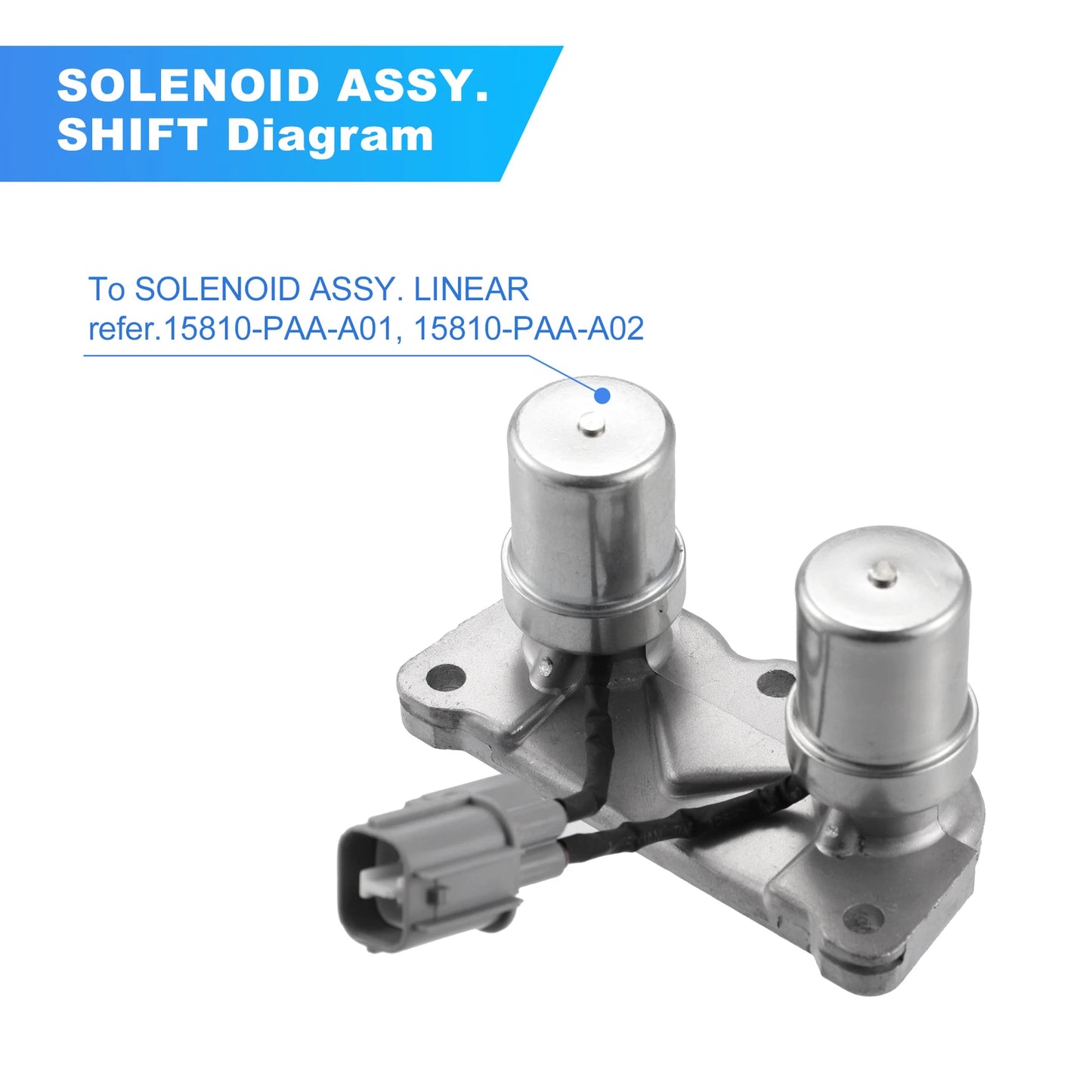 Transmission Shift Solenoid for Honda CR-V (1997-2001)