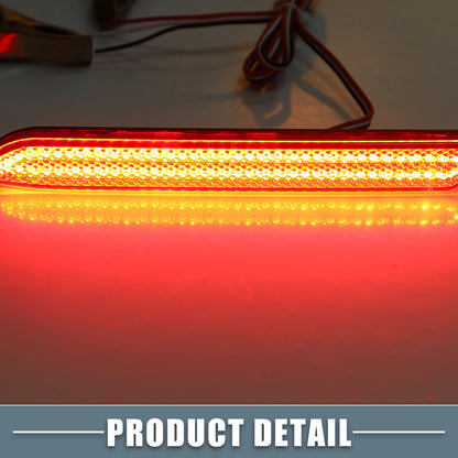 Rear Bumper Reflector LED Brake Tail Lights for Toyota RAV4 (2019-2023)