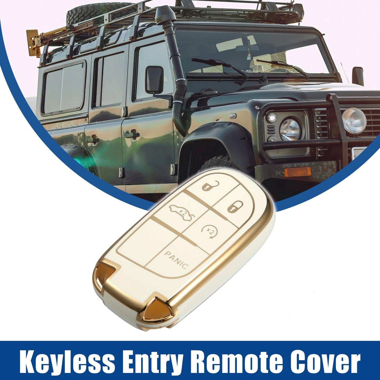TPU Keyless Entry Remote Cover for Dodge Charger Challenger Dart