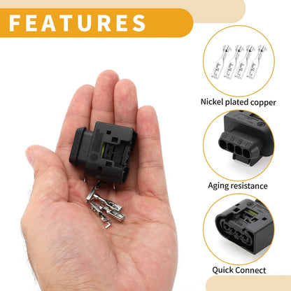 4 Pin Oil Pressure Sensor Connector for BMW - Female Wire Terminal Plug