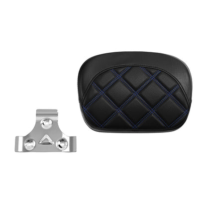 Passenger Sissy Bar Backrest Pad Bracket for Harley Touring Road King Glide