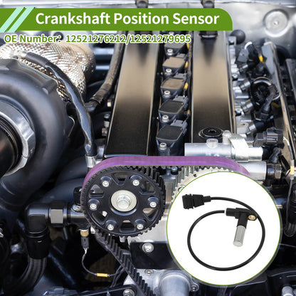 Crankshaft Position Sensor for BMW 325 2.7 (1986-1987) 1 x Black