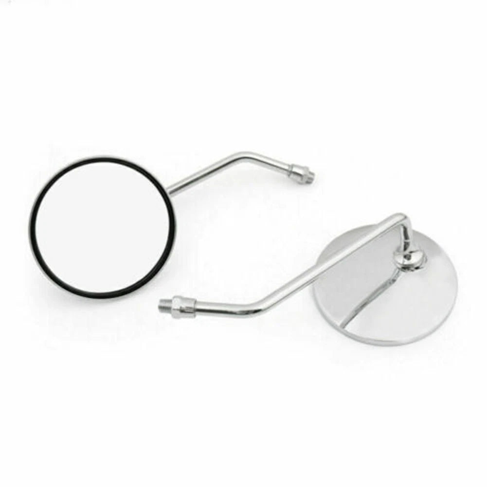 Rearview Round Mirrors / 10MM / for Suzuki GT 125/185/250/380/550/750