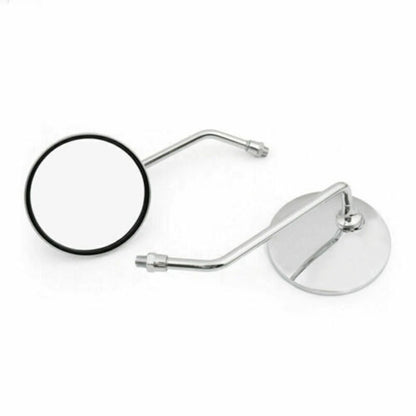 Rearview Round Mirrors / 10MM / for Suzuki GT 125/185/250/380/550/750
