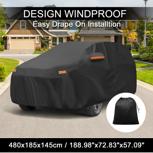 Waterproof Aluminum Film Car Cover for Toyota BZ4X (2022–2024)