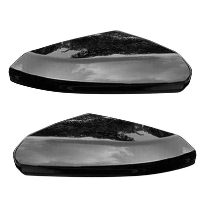 2 x Black Exterior Mirror Caps for Honda Civic 10th Gen (2016-2020)
