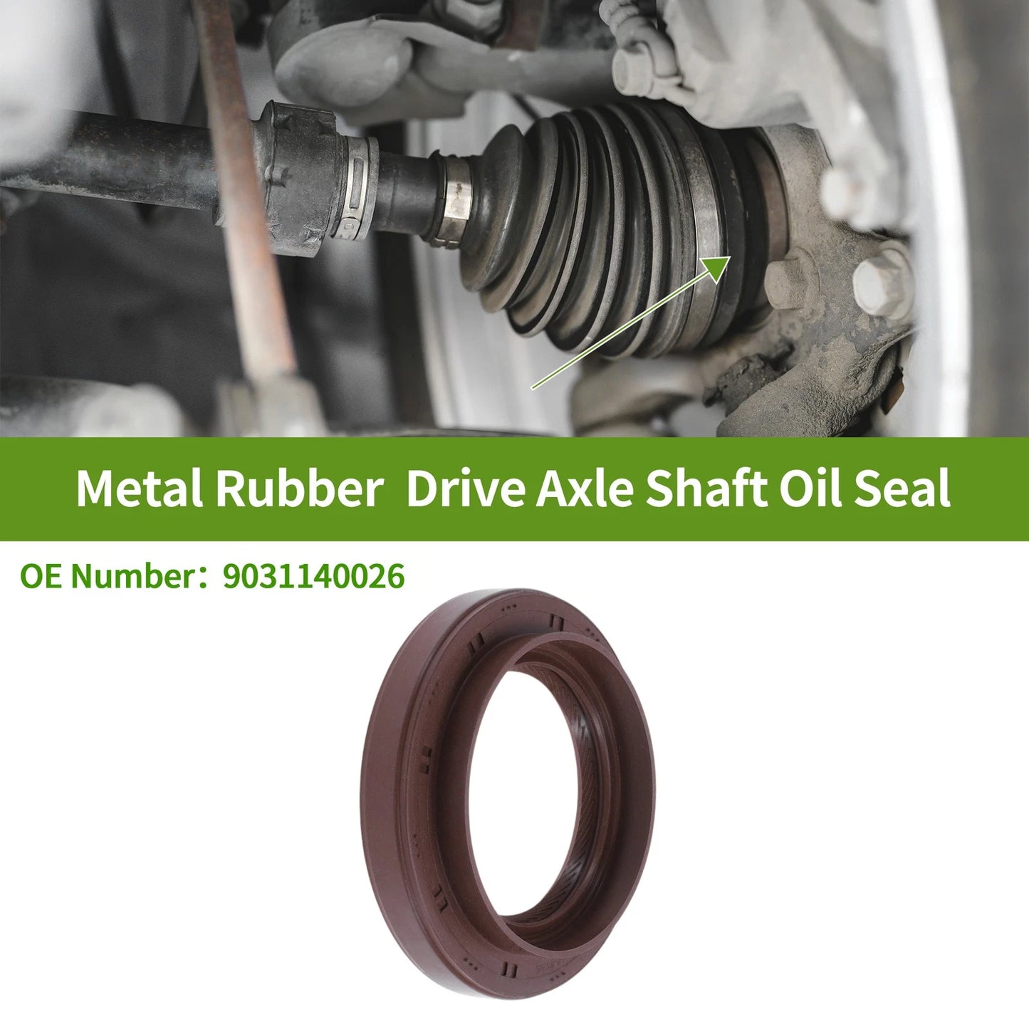 Right Drive Axle Shaft Oil Seal for Toyota Camry (2006-2009)