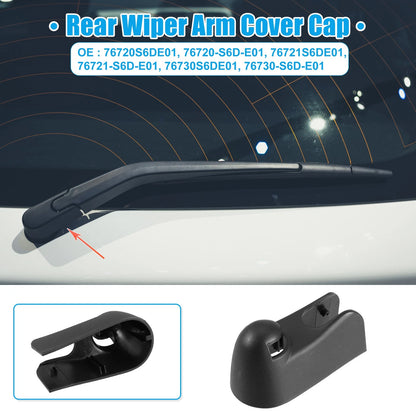 Rear Windshield Wiper Arm Cover for Honda Civic (2001-2006) Black