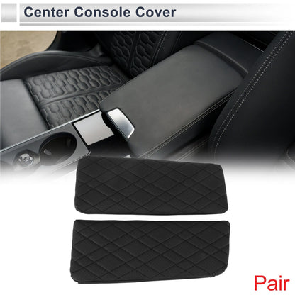 Car Center Console Cover for BMW 7 Series (2016-2022) - Black Storage Bag