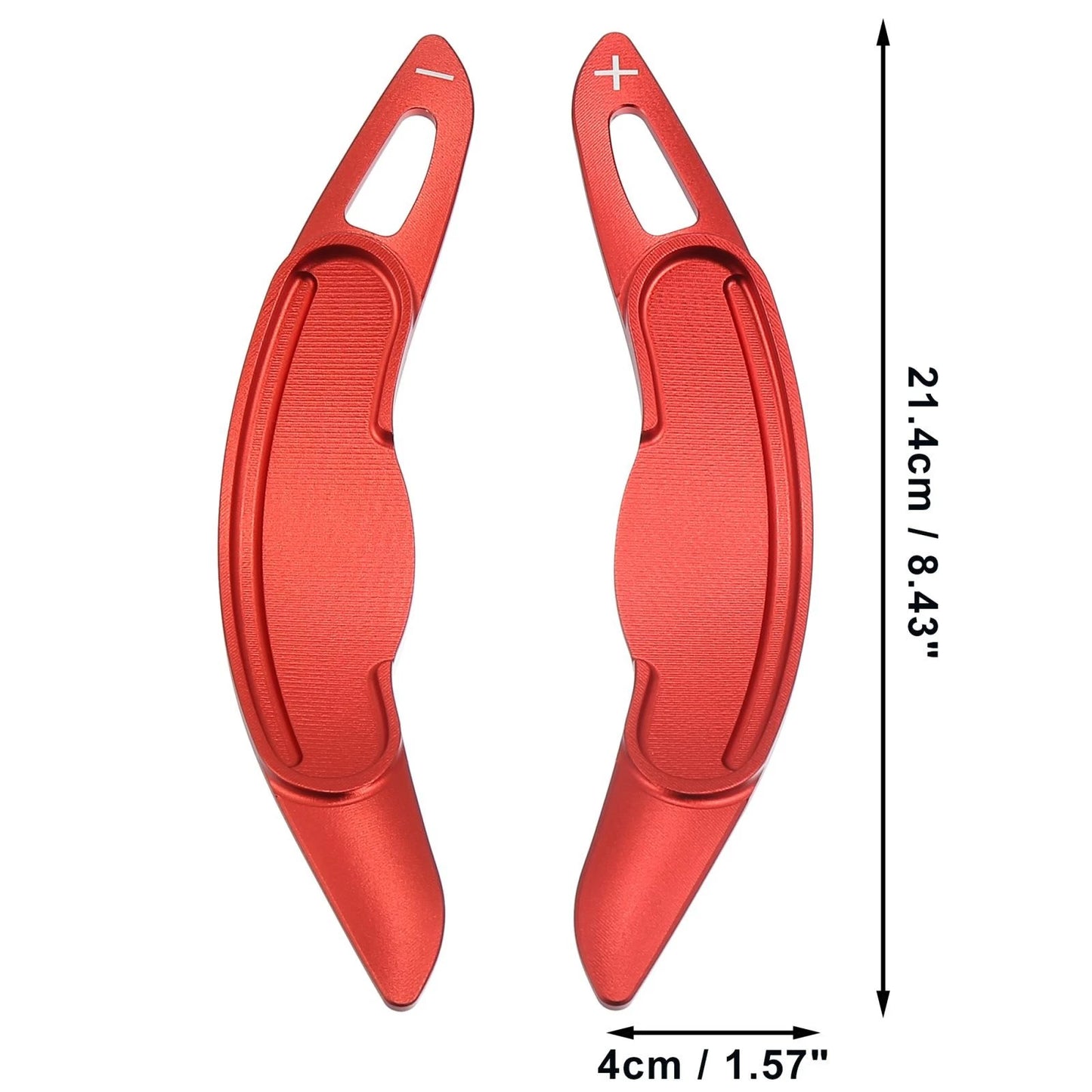 Red Car Steering Wheel Shift Paddle Extend Cover for BMW Mini Cooper