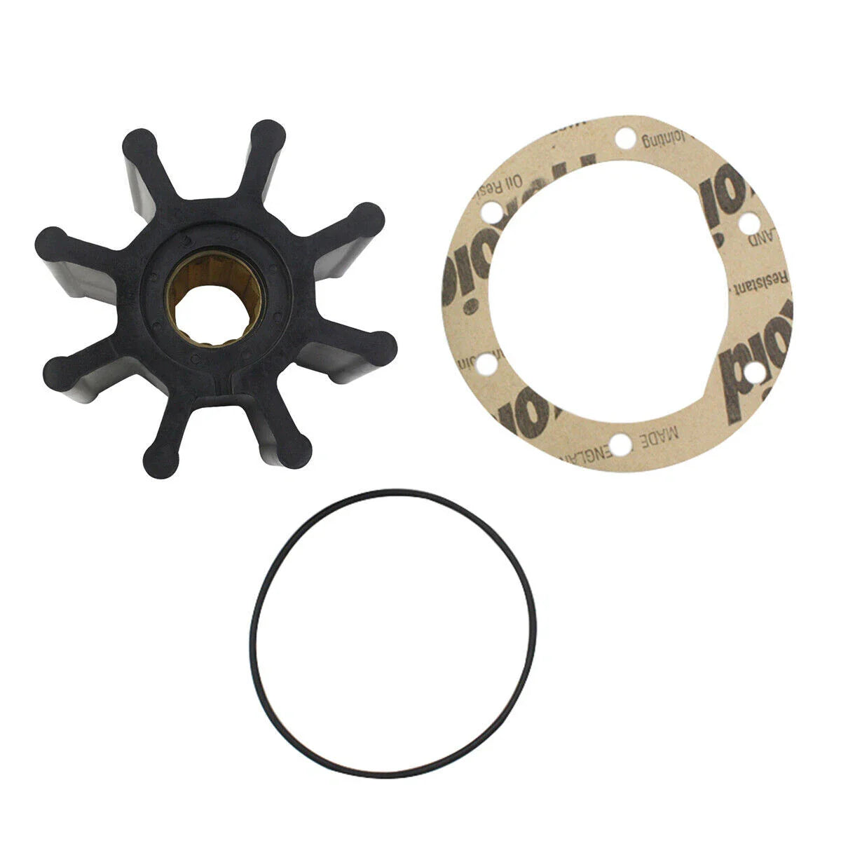 Impeller Kit for Volvo Penta 18-3077, 3841697, 21951356, 127610-42200