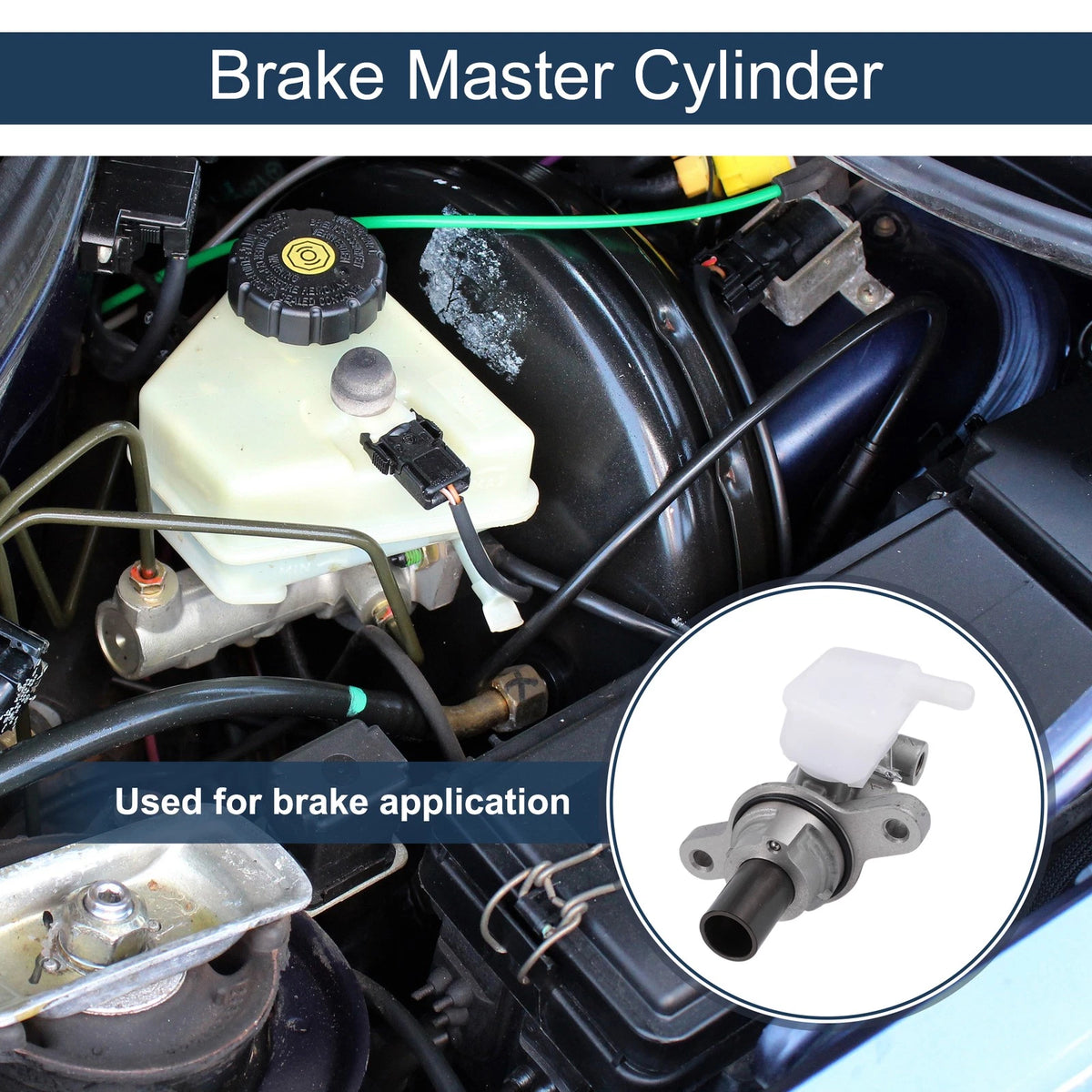 Brake Master Cylinder with Reservoir for Honda Accord (2019-2023)