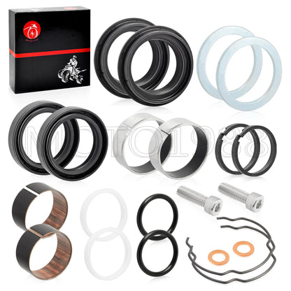 39mm Front Fork Bushing Oil Seal Rebuild Kit for Harley FXD Dyna 1991-2005