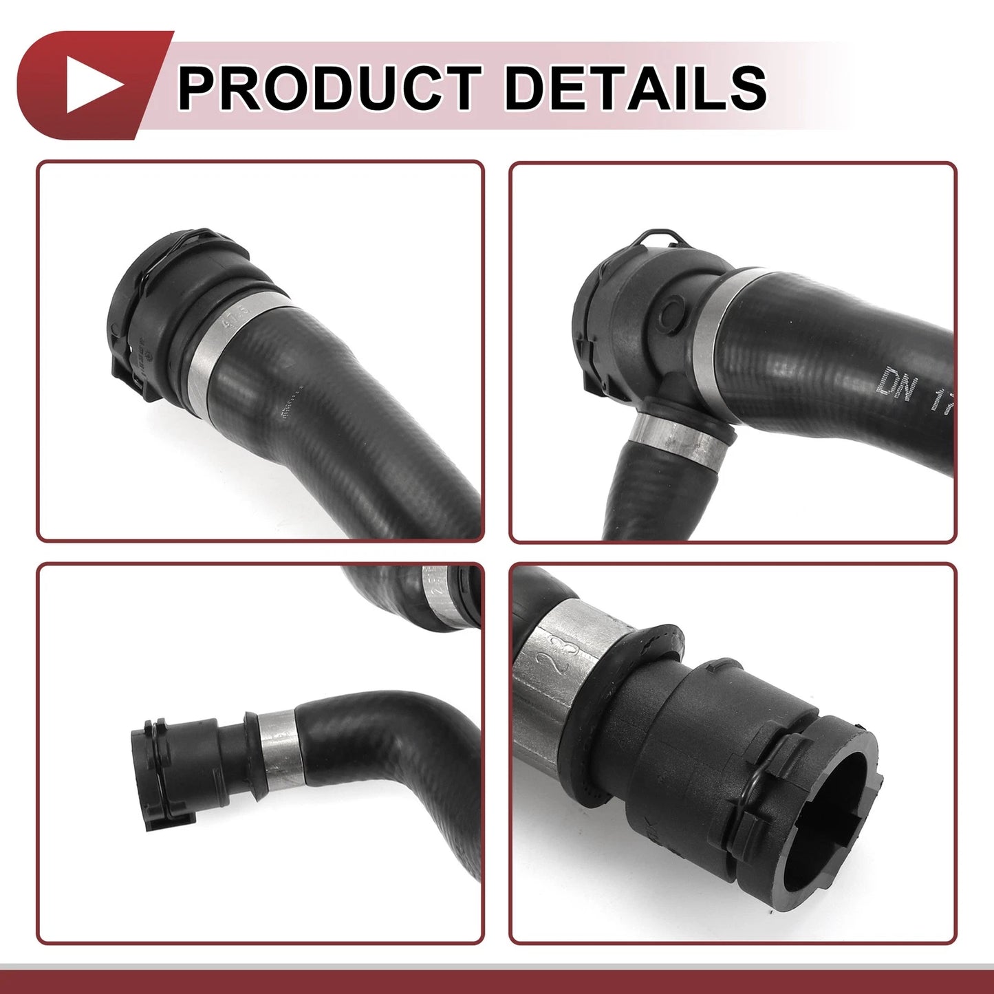 Radiator Coolant Hose for BMW E65 E66 730i 730Li (2000-2008)