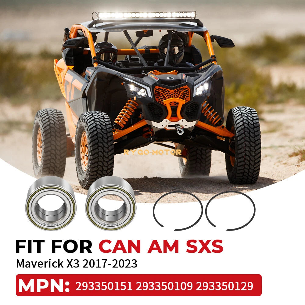 Wheel Bearings / 2 x Front & Rear / for Can-Am Maverick X3 (2017–2023)