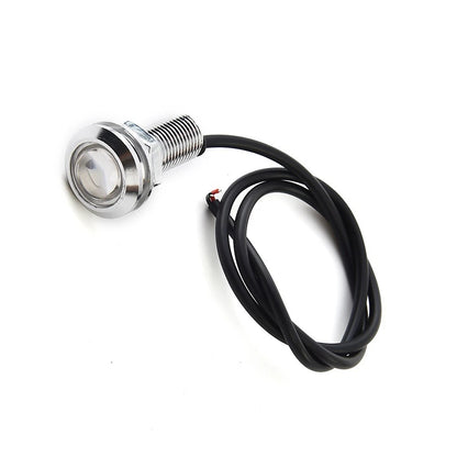 4 x IP68 Blue LED Boat Light Silver Waterproof Underwater for Cars Trucks Boats
