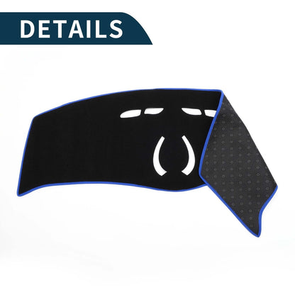 Dash Cover Mat for BMW Mini Cooper (MINI) Black Blue (2014-2024)