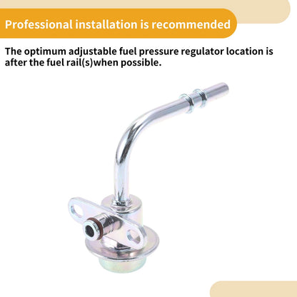 Fuel Pressure Regulator 20-70 Psi for Toyota RAV4 (2001-2005)